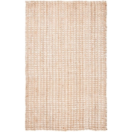 Safavieh 6 x 9 ft. Fiber 187A Natural Hand Loomed Rectangle Area Rug, Natural NF187A-6